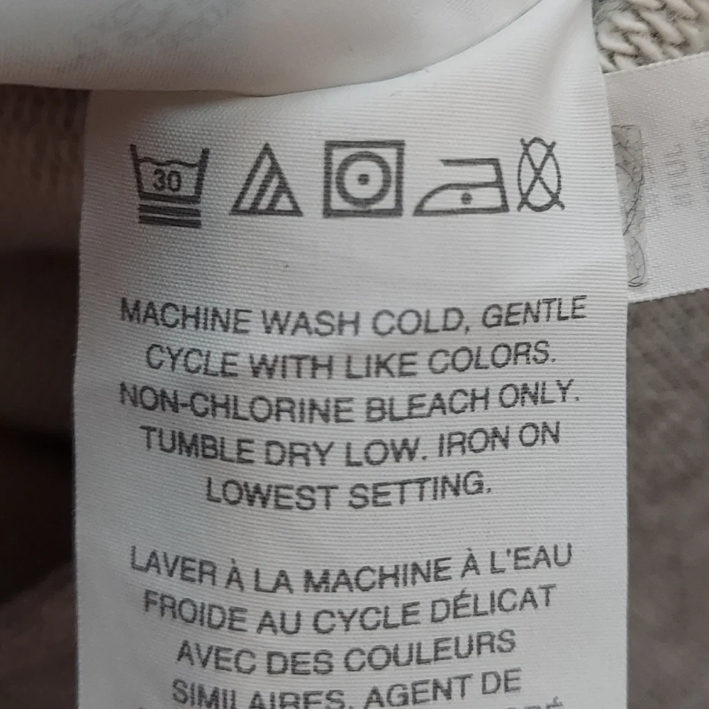 J. Crew Gray Floral Embroidered Long Sleeve Sweatshirt Size S - Picture 10 of 10